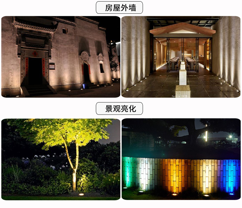 可调角度防水led地埋灯 照树灯照招牌灯3W5W7W9W12W15W18W30W36W(图19)