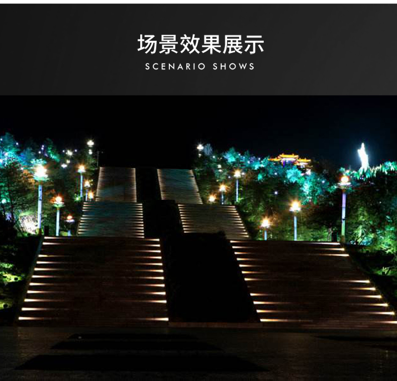 户外节能防水 方形led埋地灯 楼梯灯 埋地灯 地埋灯 台阶灯路灯3W(图12)