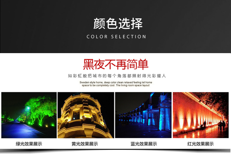 户外节能防水 方形led埋地灯 楼梯灯 埋地灯 地埋灯 台阶灯路灯3W(图23)