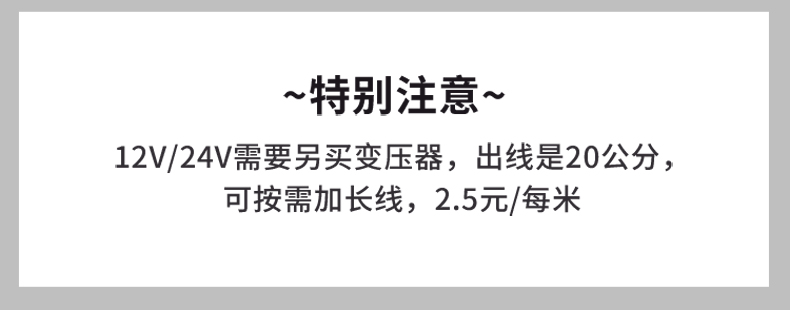 led方形户外防水地埋灯 大功率埋地灯 台阶灯 墙脚灯1W(图9)